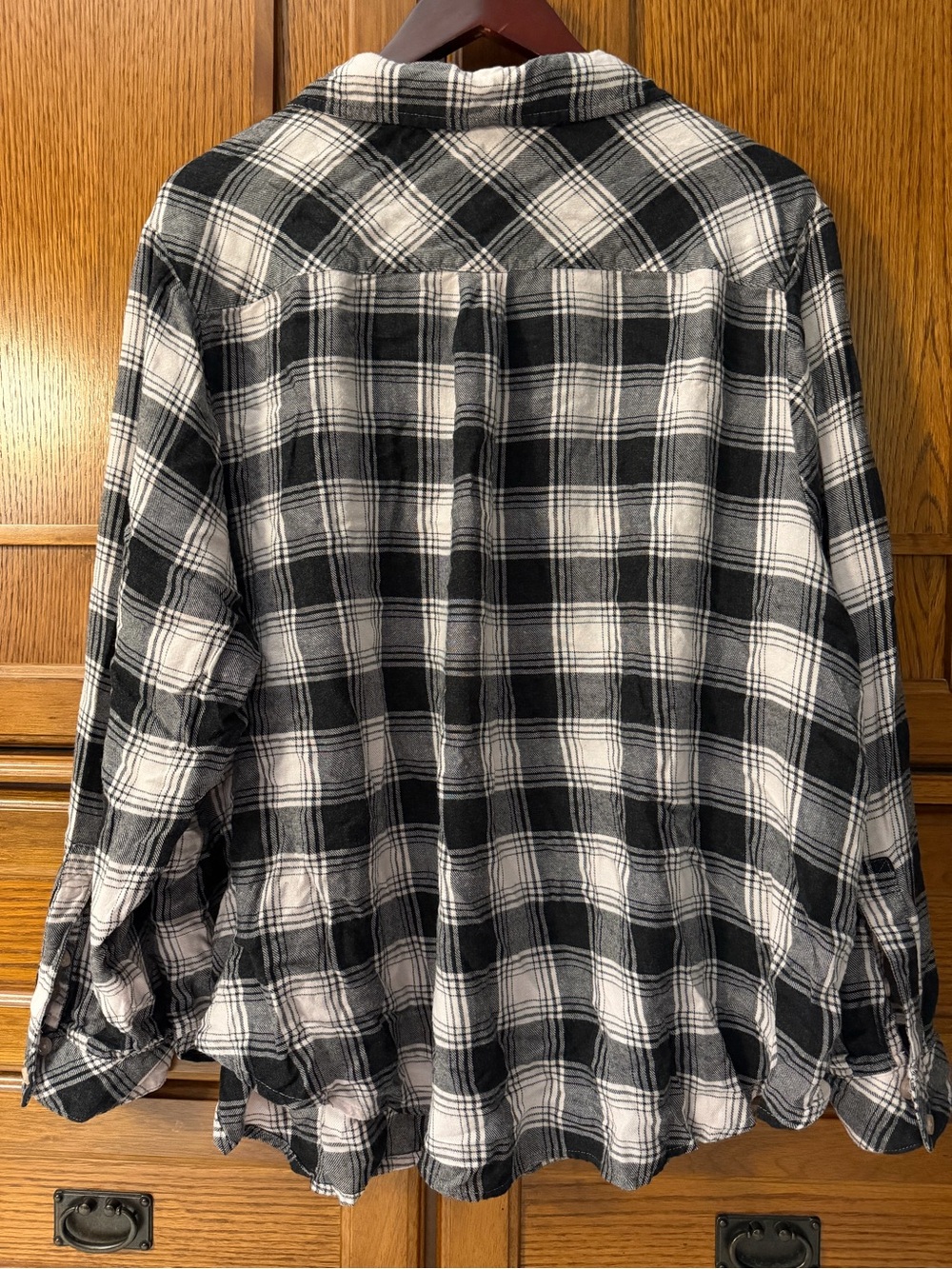 Torrid Buffalo Plaid Button Down Flannel Layer Casual Grunge Soft Goth Cozy Fall - Picture 3 of 8